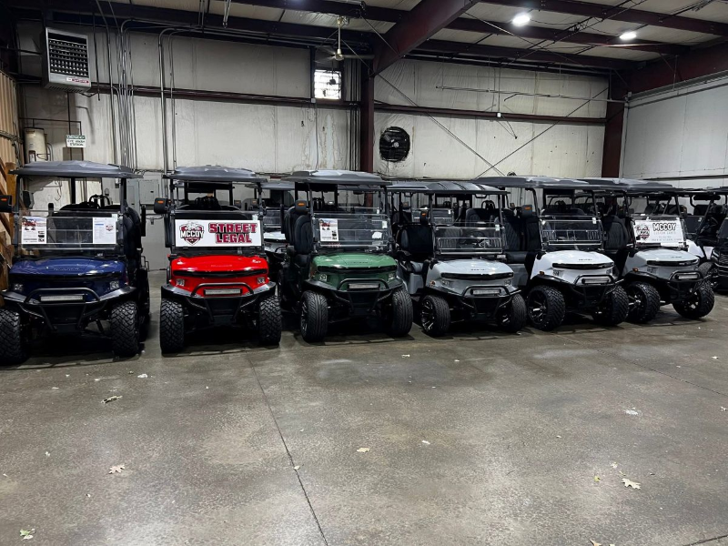 Madjax and Denago Golf Carts